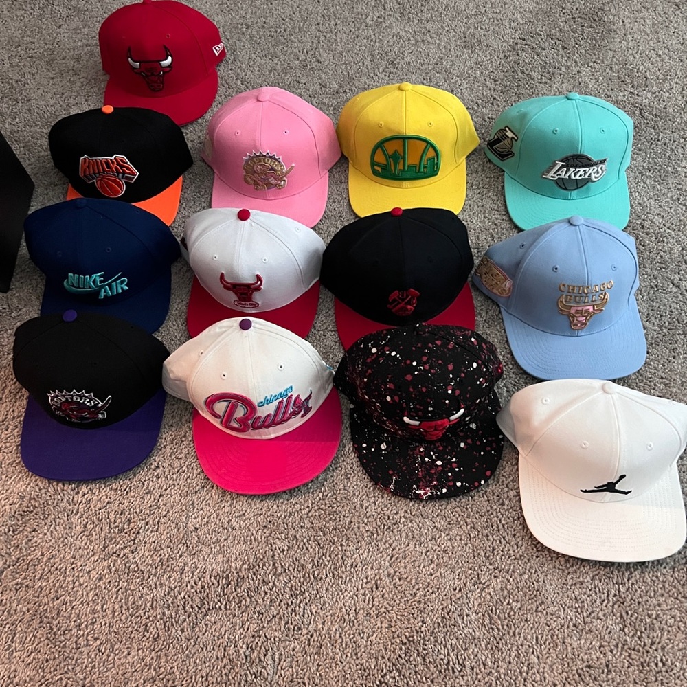 Colorful Collection of Snapback Caps